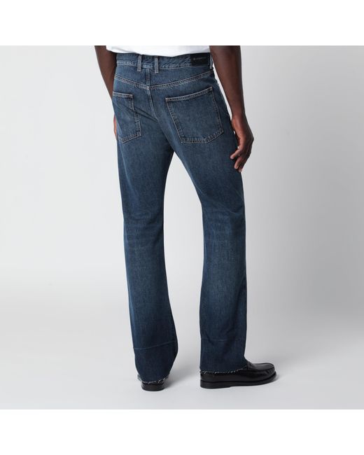 Givenchy Blue Washed Denim Jeans for men