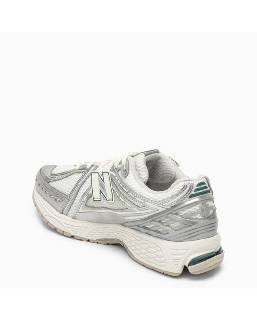 New Balance White Sneakers 1906R Metallic/Sea Salt/New Spruce for men