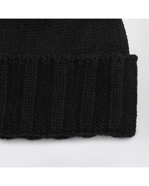 Berretto Nero di Drumohr in Black da Uomo