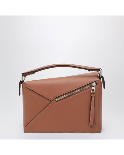Loewe Brown Small Puzzle Edge Bag