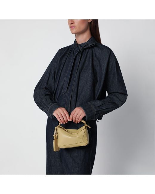 Loewe Metallic Puzzle Featherlight Bag