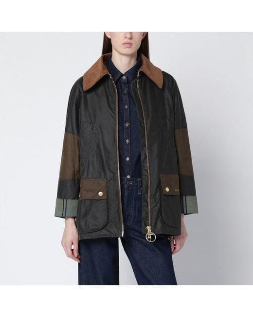 Barbour Black Allerston Waxed Jacket
