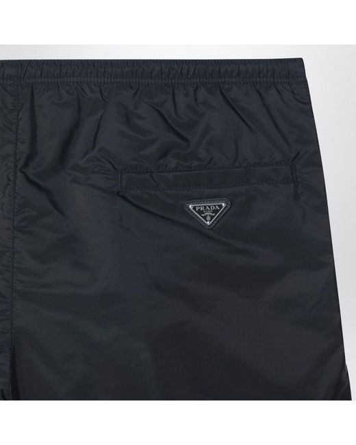 Prada Blue Re-Nylon Swimwear for men