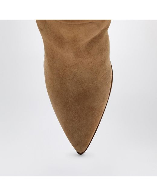 Aquazzura Brown Boogie Camel-Coloured Texan Boots