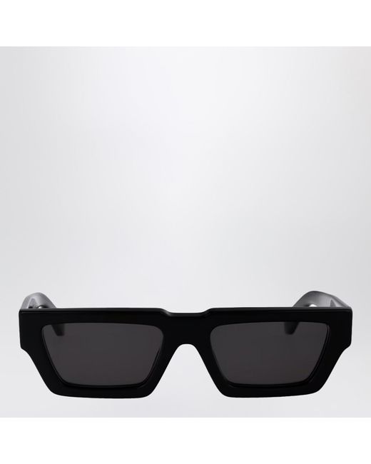 Off-White c/o Virgil Abloh Black Off- Manchester Sunglasses for men