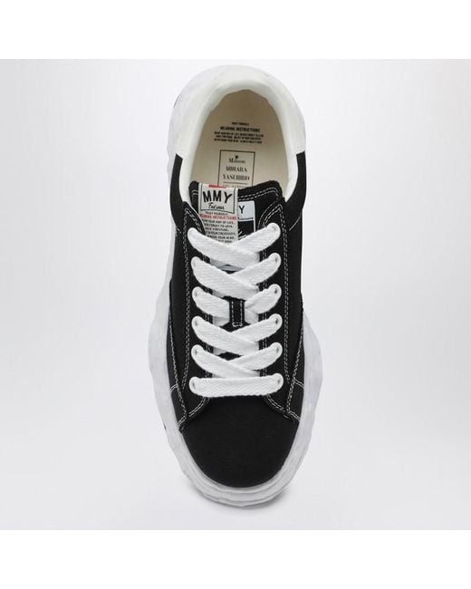 Maison Mihara Yasuhiro Charles Og Black Canvas Sneakers for men
