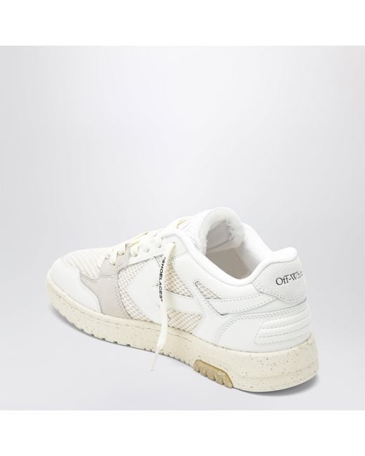 Off-White c/o Virgil Abloh White Slim Out Of Office Sneakers for men