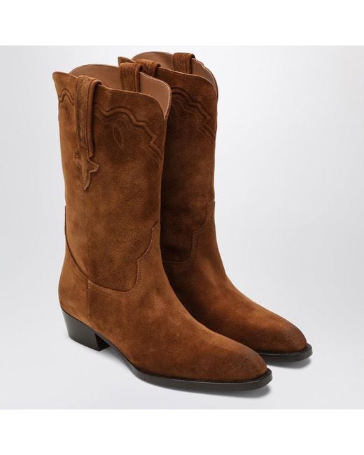 Paris Texas Brown Hilda Boots