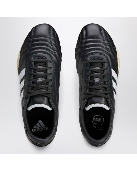 adidas x Brain Dead Black Sneakers Techwondo Core/Cloud/Warm Vanilla for men