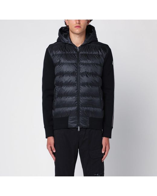 Moncler Black Padded Zip/cardigan Sweatshirt for men