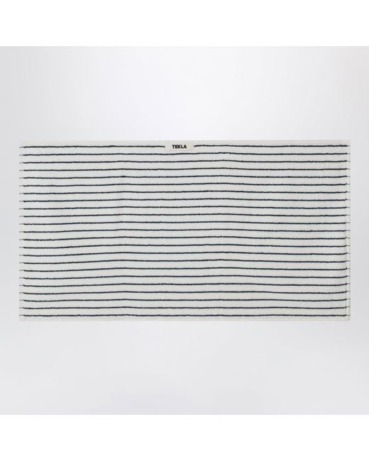 Tekla Metallic Striped Towel 50X90 for men