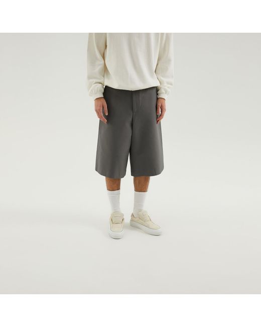 1989 STUDIO Gray Tailoring Bermuda Dark for men