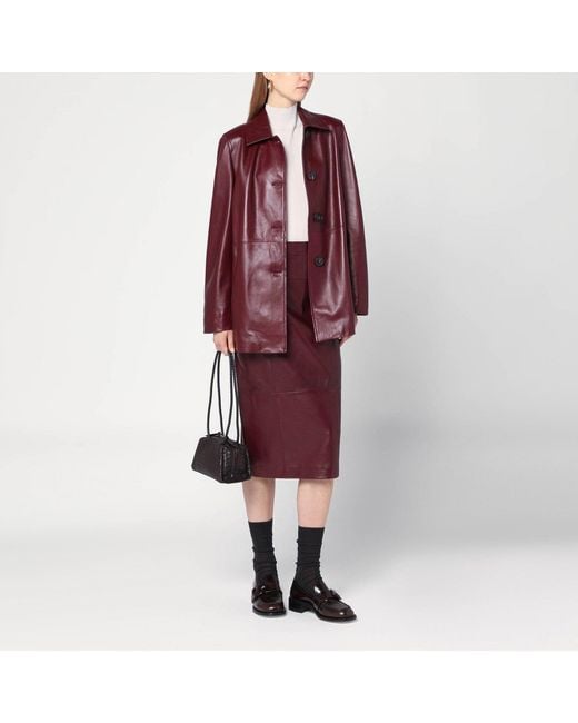 Max Mara Purple Turtleneck Vest