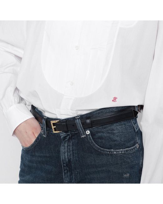 Prada White Cotton Canvas Shirt