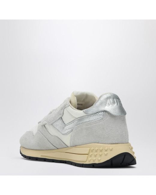 Sneakers reelwind low bianca/argento di Autry in White