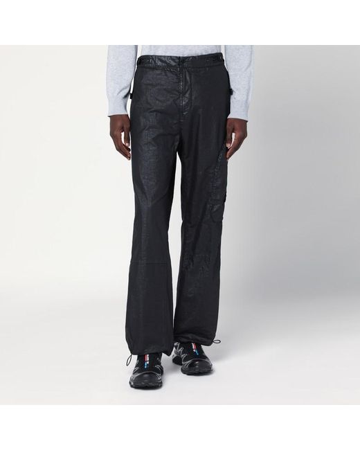 Stone Island Blue Nylon Pants for men