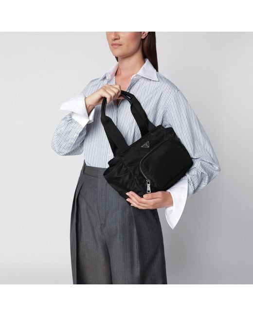 Borsa Shopping Nera di Prada in Black