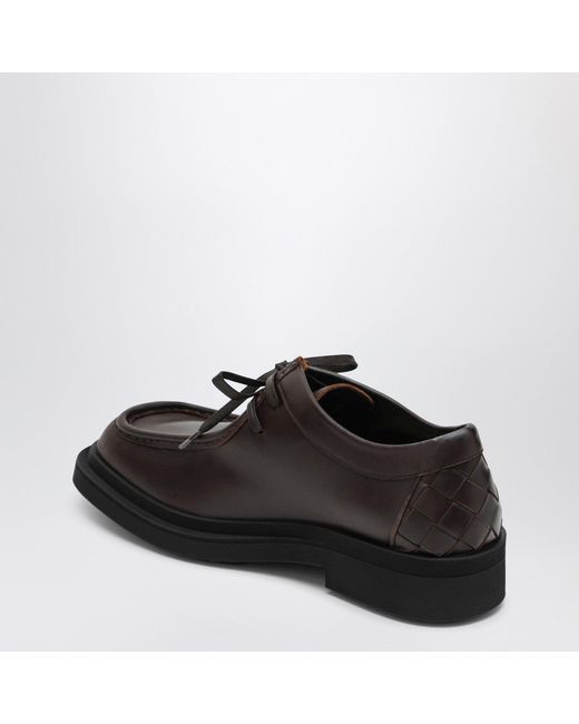 Bottega Veneta Black Ben Lace-Up Shoes for men