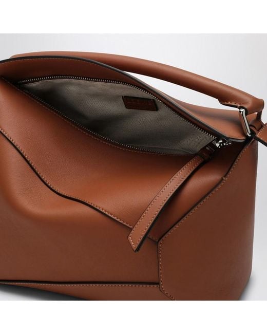 Borsa puzzle madia marrone di Loewe in Brown