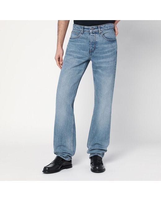 AMI Hellblaue Jeans Mit Wascheffekt in Blue für Herren