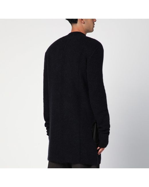 Rick Owens Black Alpaca-blend Jumper for men