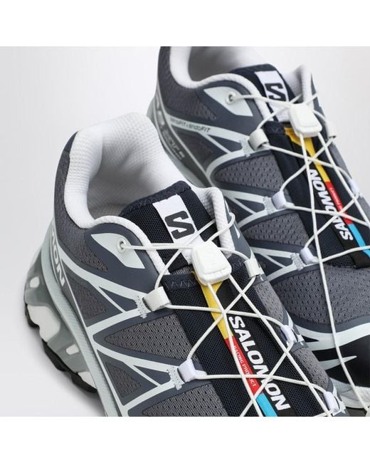 Sneaker xt-6 grey/night blue/violet di Salomon in Multicolor da Uomo