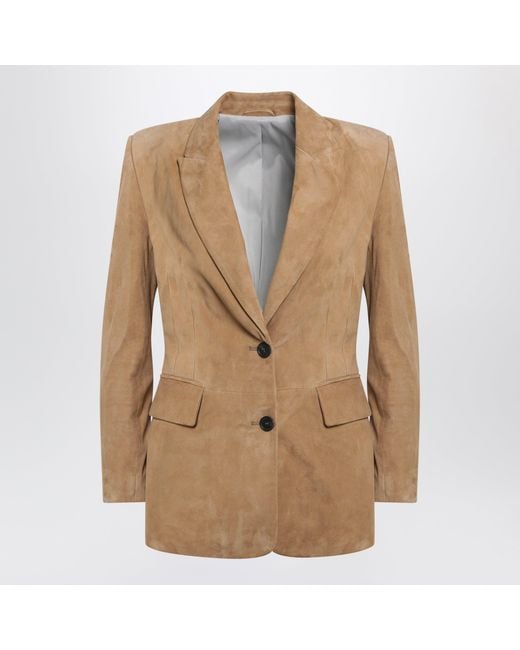 S.w.o.r.d 6.6.44 Natural Suede Jacket