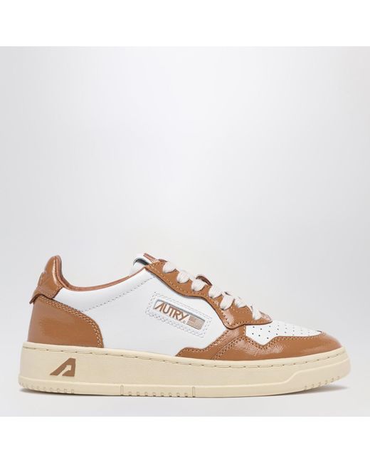 Autry Pink Medalist Sneakers