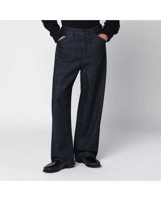 Lemaire Weite Jeans in Blue für Herren