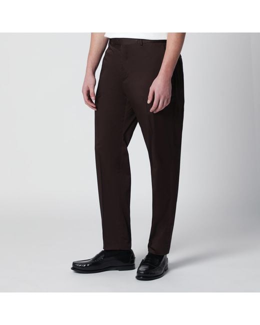 PT Torino Multicolor Cotton-Blend Trousers for men