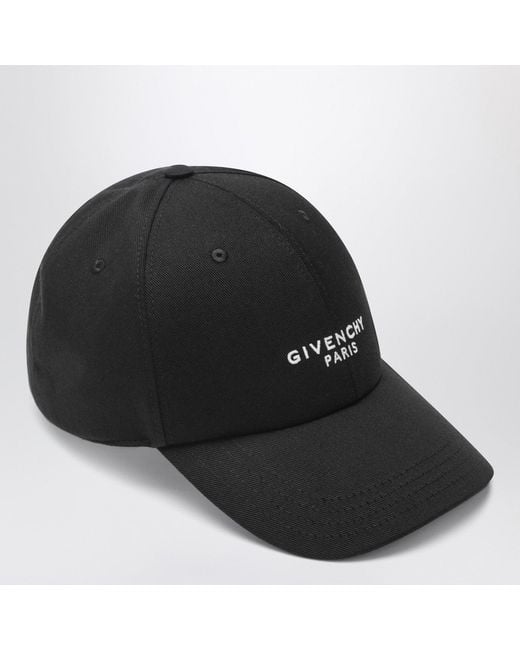 Cappello da baseball con logo di Givenchy in Black da Uomo