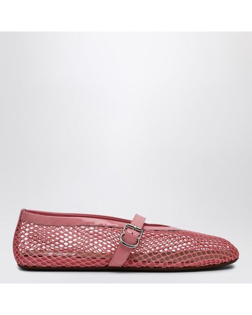 Alaïa Pink Ballet Flat