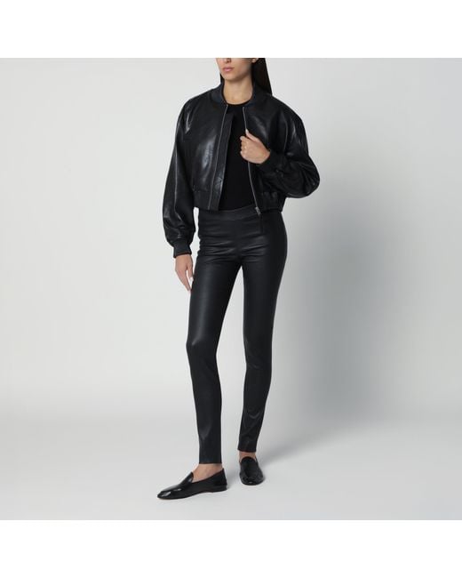 Arma Black Nos Roche Skinny Leather Pants