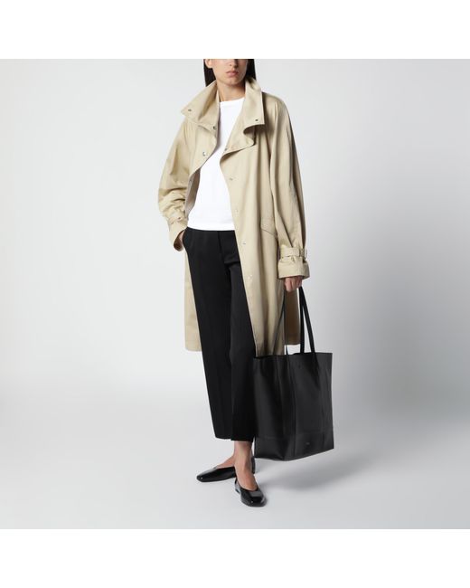Totême Black Roam Tote Bag