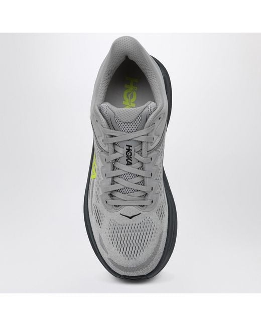 Hoka One One Gray Bondi 9 Sneakers for men
