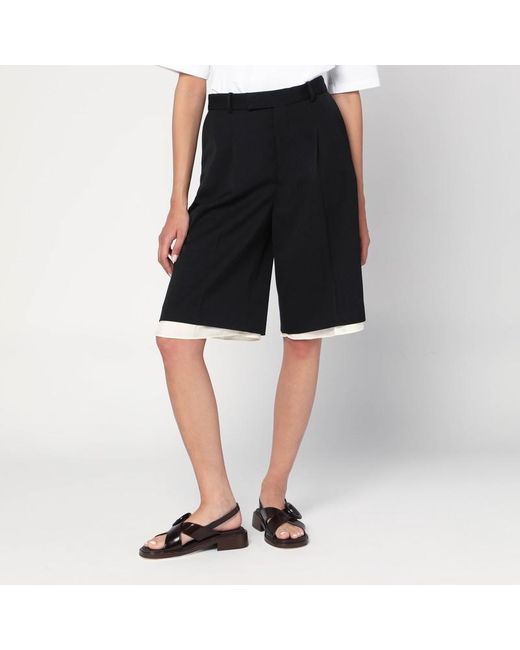 Bermuda À Double Couche Rohe en coloris Black