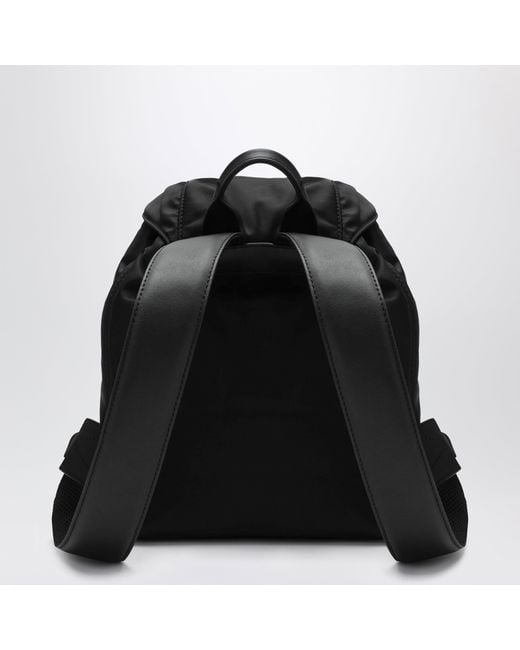 AMI Black Marcel Small Nylon Backpack