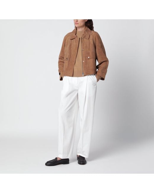 Weekend by Maxmara Brown Hazelnut Jacket