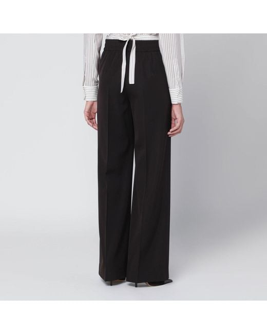 Dolce & Gabbana Black Wool Trousers