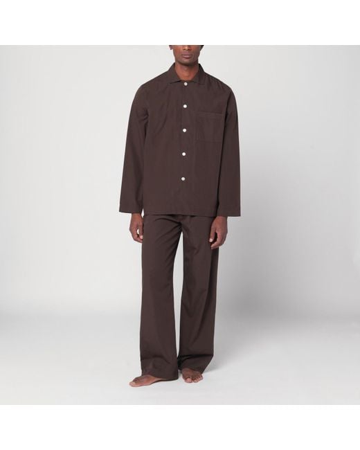 Tekla Brown Pyjama Trousers for men