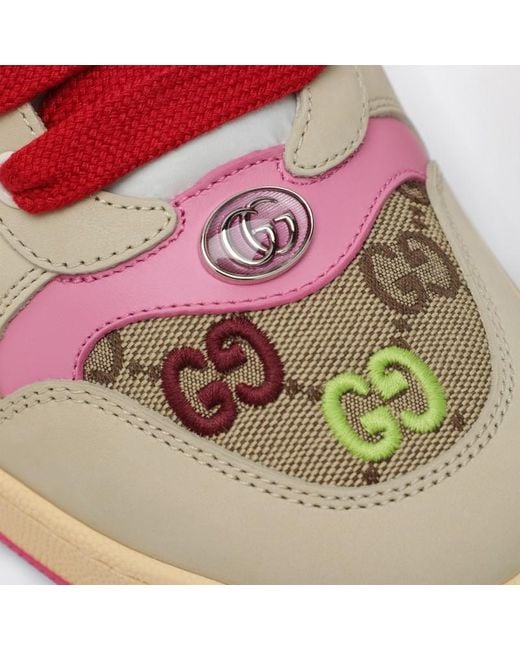 Gucci Pink Screener Trainer