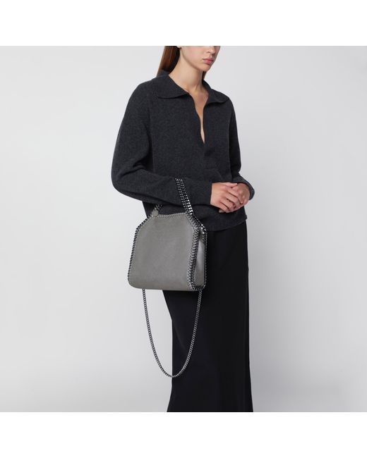 Stella McCartney Gray Mini Falabella Tote Bag