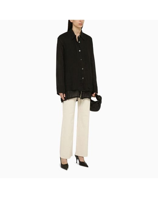 Pantalone regolare in cotone di Our Legacy in Natural