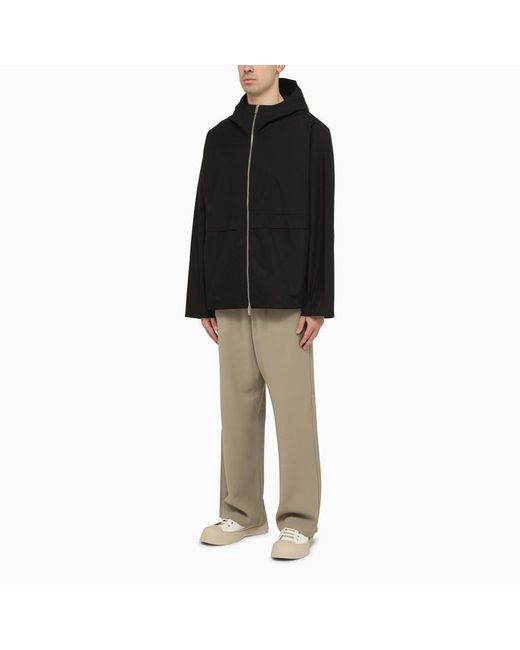 Giacca navy in misto cotone di Studio Nicholson in Black da Uomo
