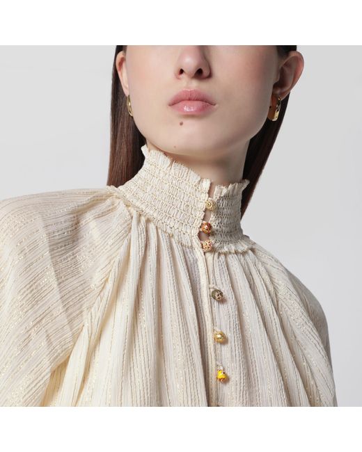 Zimmermann Natural Aster Blouse