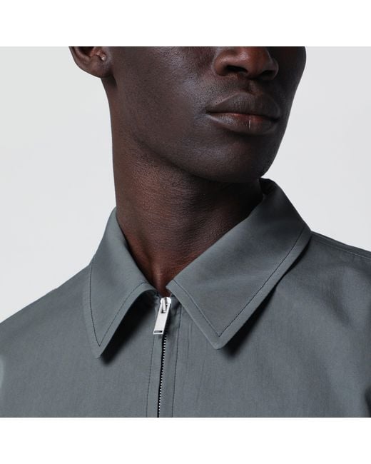 Lardini Gray Zip Jacket for men
