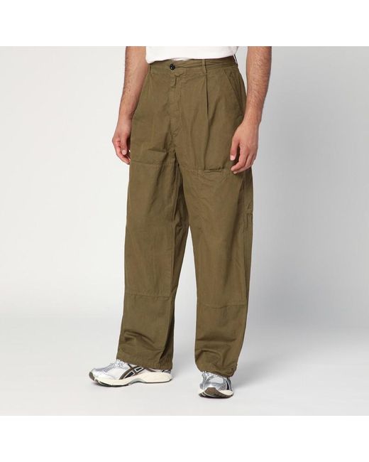 C P Company Grüne Hose Aus Baumwolle in Green für Herren