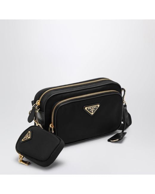 Prada Black Re-Nylon Crossbody Bag