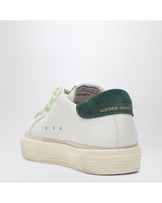 Golden Goose Deluxe Brand White May Sneakers