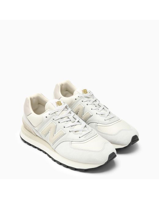 New Balance Low 574 Legacy White/grey Trainer for men